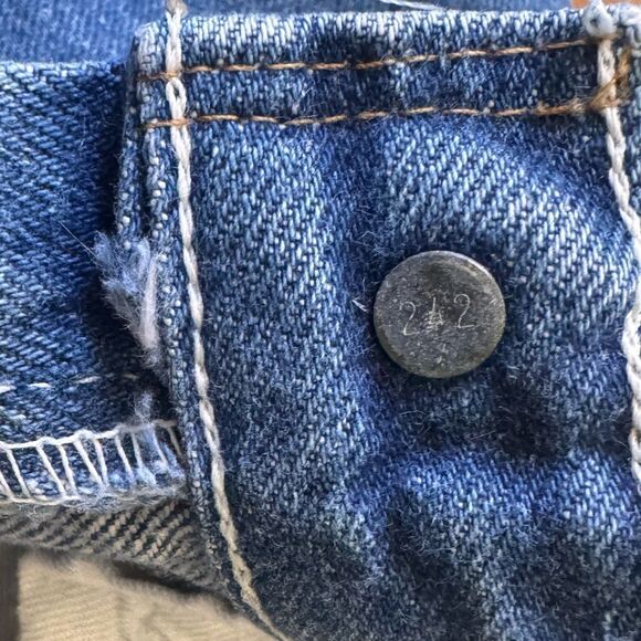 Levi’s 26501-0116 Vintage High Rise Button Up Jeans W27 L34 Very Good Condition - Picture 5 of 10